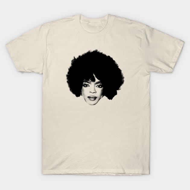 Lauryn Hill Head T-Shirt by dapkus99